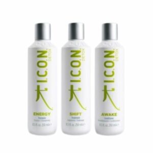 Icon Pack Detox Energy Shampoo 250 ml + Awake Conditioner 250 ml + Shift Treatment 250 ml