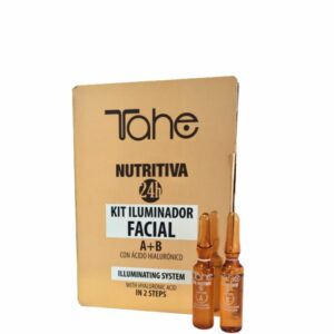 Tahe Kit Illuminante Viso 24H Re-Nutritive A+B 2X2 ml