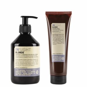 Insight Blonde Shampoo Illuminante Per Riflessi Freddi 400 ml + Insight Blonde Maschera Illuminante Per Riflessi Freddi 250 ml