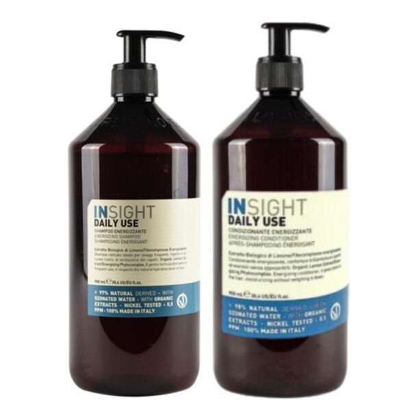 Insight Daily Use Shampoo Energizzante 900 ml + Conditioner