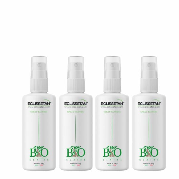 Eclissetan Abbronzante Biologico Claire Pack 4 Pezzi 100 ml