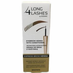 Long 4 Lashes Henné Sopracciglia Brown 6 ml