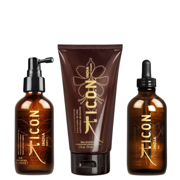 Icon India Oil Kit Natale 2023 con Dry Oil Omaggio